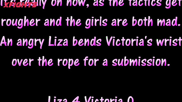 Freshfite Female Fighting - FFV424 Liza vs Victoria - You could feel the tension
