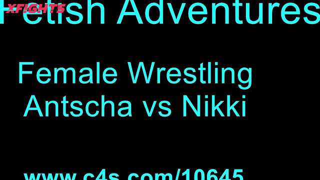 FETISH ADVENTURES - Antscha VS Nikki - Blondes settle their differences with a catfight