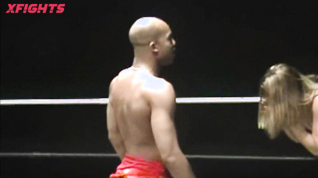 World Wide Mixed Wrestling - Janelle Sinclaire vs Andre - Boston Crab Domination