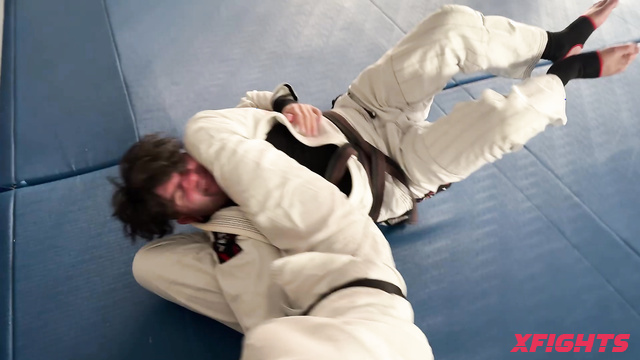 MixedWrestlingZone Clips! - Girl Show Off Their Jiu-Jitsu Skills on The Studio Mats