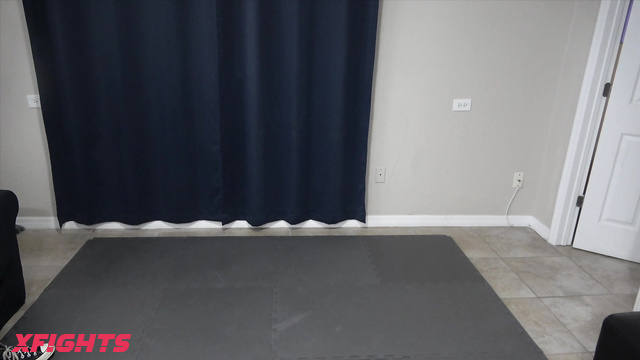 Baefight - Honey vs Misty Addams Strong Woman dominate and humiliate little girl