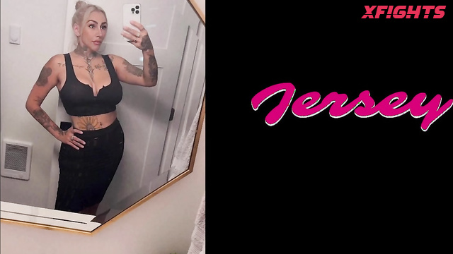 Girls Next Door Brawls - Jersey vs Maria - Tattoo girls had a tough catfight