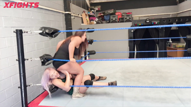 Nadia Sapphire - BBW thought she was the boss in the ring