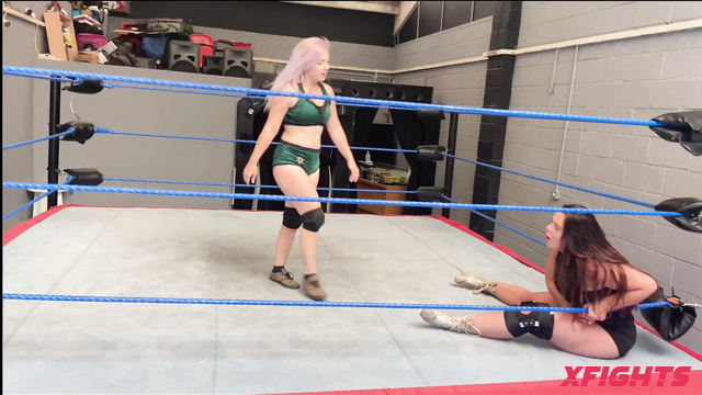 Nadia Sapphire - BBW thought she was the boss in the ring