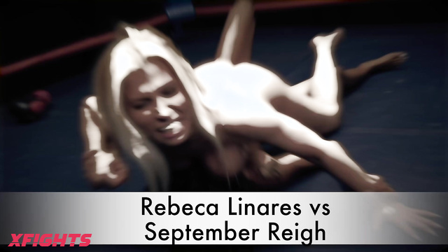 DT Wrestling - DT1904HD Rebeca vs September - Boxing between two milfs