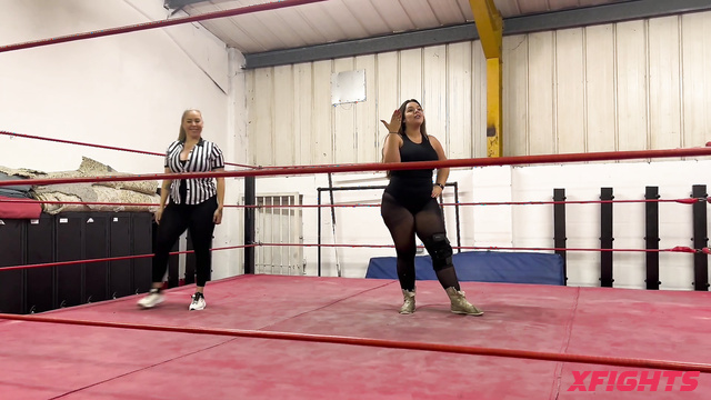 Nadia Sapphire - Two BBW smothering and humiliated girl their asses