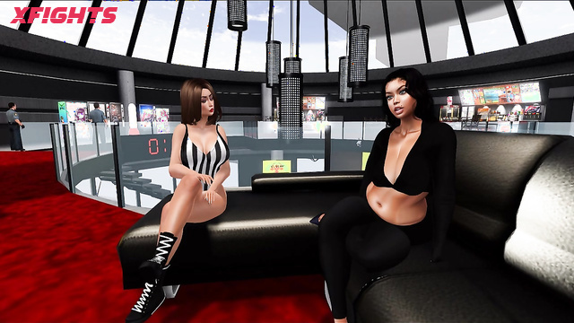 NicoleWrestles - Nicole vs Marjone - Girl dominates her opponent in the boxing ring