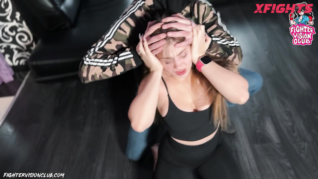 Sweet Fetish Land - Kissy - Guy brutally beats and dominates his girlfriend