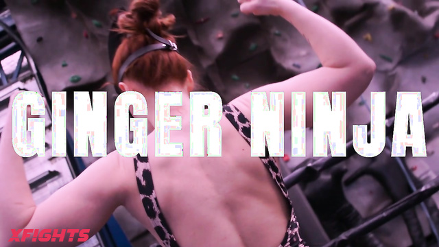 Female Wrestling Zone - Ginger vs Milana Redhead & brunette test their strength in the ring