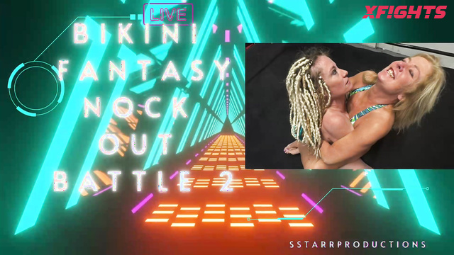 Fantasy Fight Girls by SSP - FFGFAN Betty vs Dakkota - Milf and young girl fight on mats