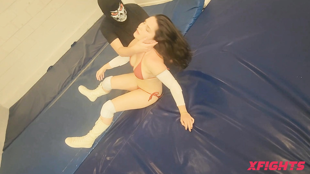 DJSleepyProductions - The guy put Tilly in a chokehold and began to dominate her