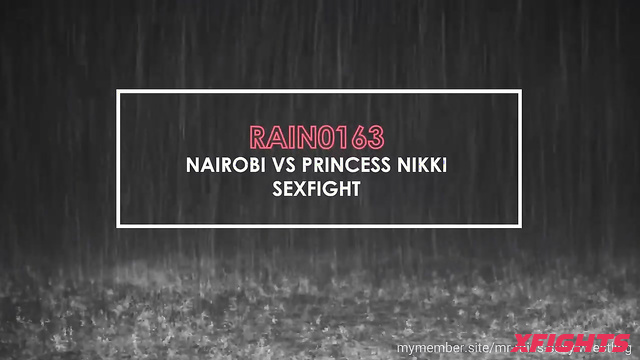 Mr Rain's Sexy Wrestling - ﻿Nairobi vs Nikki - Blonde has a hardcore sex