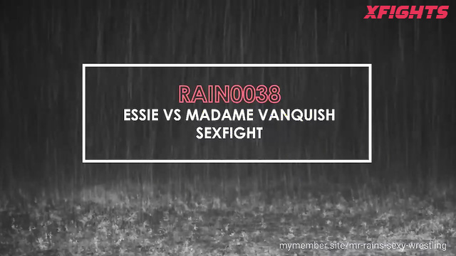 Mr Rain's Sexy Wrestling - Essie vs Madame - Girls have passionate lesbian sex on the mats