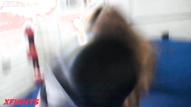 Hit The Mat Boxing And Wrestling - Nikki Fierce - POV boxing match with a red-haired beauty