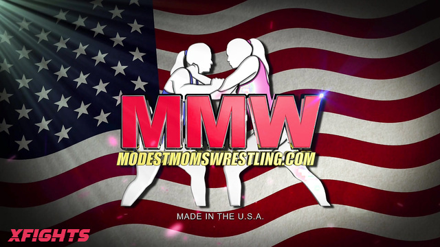 Modest Moms Wrestling - Athena & Laney - Blonde showed the brunette who was boss