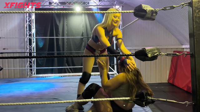 power girls pro wrestling - Chardonnay & Nadia - Girls had a tough wrestling match