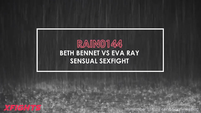 Mr Rain's Sexy Wrestling - Beth & Eva - Redhead and blonde have hot lesbian sex