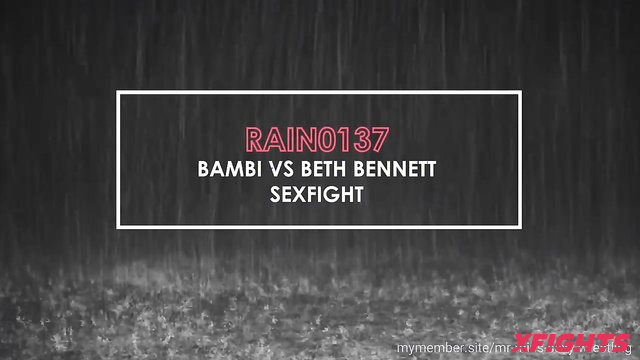 Mr Rain's Sexy Wrestling - Bambi & Beth - Girls had hot lesbian games on the mats