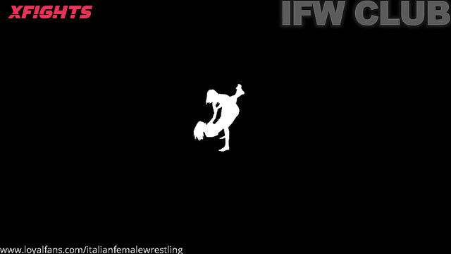 Italian Female Wrestling - Celeste Vs Luna - Hot babes have a brutal fight outdoors