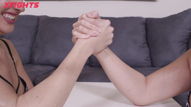 Seductive Studios - Ryan & Naomi - Girls have a sweaty arm wrestling match