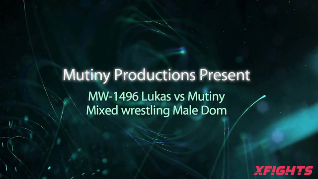 Mutiny Productions - Mw-1496 Mutiny & Lukas - Guy had a rough wrestling with a busty girl