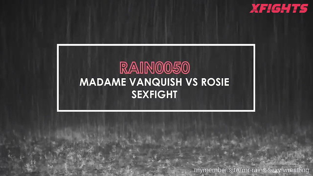 Mr Rain's Sexy Wrestling - Madame & Rosie - Girls lick each other's pussies harshly