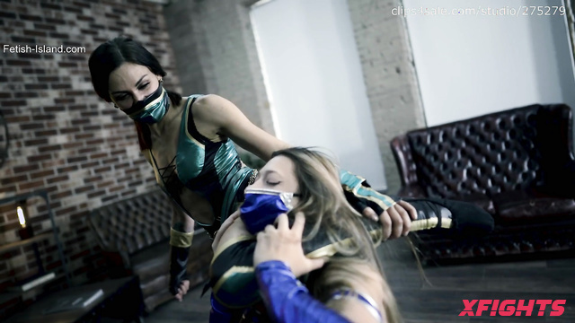 MixedFightEmpire - Jade vs Kitana - Mortal combat style battle