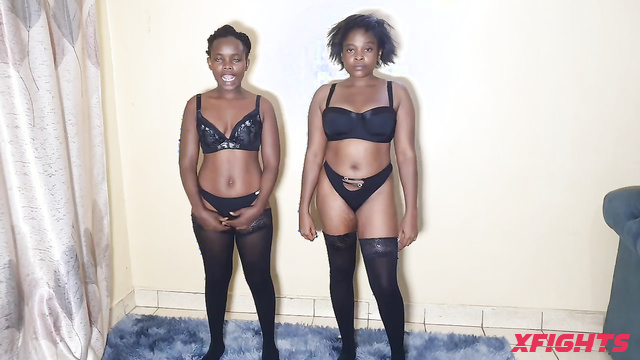 XFights Custom Requests - Ebony hotties are going crazy