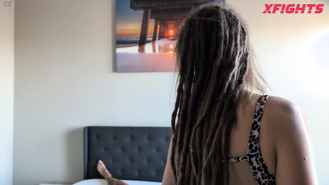 All Star Smother - Sablique & Greasy - Hot girl smothers her friend with her sweet pussy
