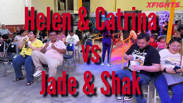 Wrestling N More CLF - Helen & Catrina vs Jade & Shak - Professional women's wrestling