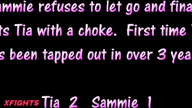 Freshfite Female Fighting - Sammie vs Tia, Sweet girls decided to find out who is stronger