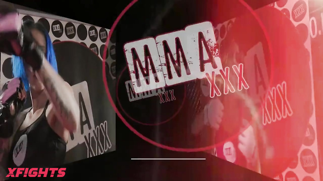 MMA XXX - Angel & Liz - Naked fight of sexy girls turning into lesbian sex