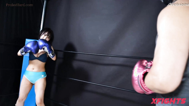 Battle バトル - BNSR-04 Nana Maeno & Mei Mizuki shows off their boxing skills