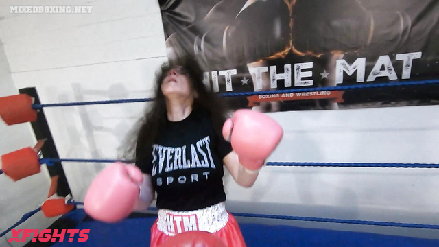 LadyFist Clips Store - MB26 - Felicia was knocked out in the boxing ring