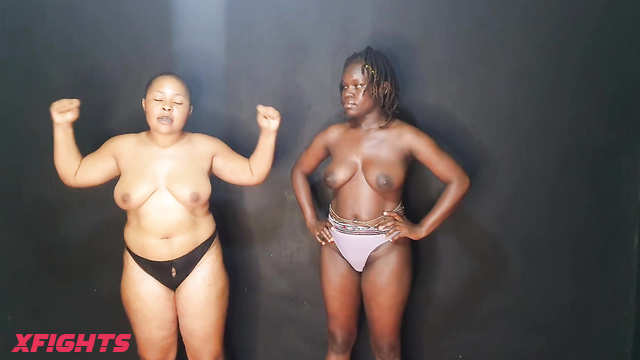 Black Beauty Bra-lers - Topless ebony girls, the best catfight