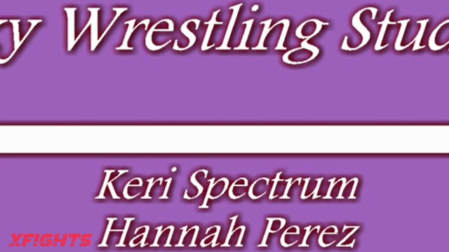 Spectrum Fight Co - Hannah & Keri - Brunette dominates her busty blonde friend
