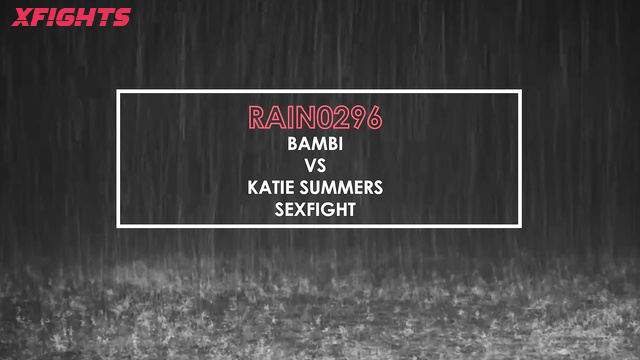 Mr Rain's Sexy Wrestling - RAIN0296 - Bambi & Katie - Hardcore lesbian sex with BBW