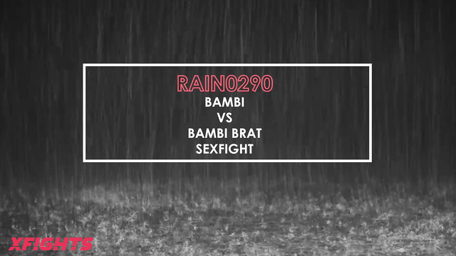MrRain'sSexyWrestling - RAIN0290 Bambi & Bambi - Mat wrestling evolved into lesbian games