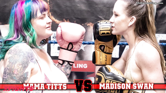 Hit the Mat Boxing and Wrestling - Mama Titts vs Madison