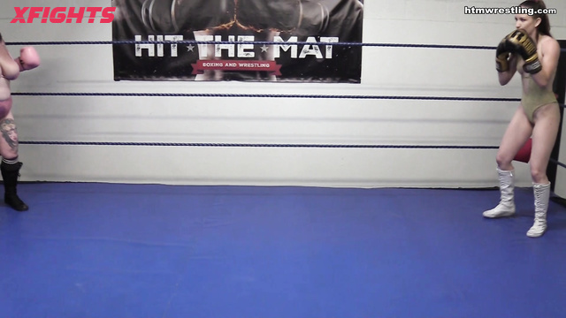 Hit the Mat Boxing and Wrestling - Mama Titts vs Madison