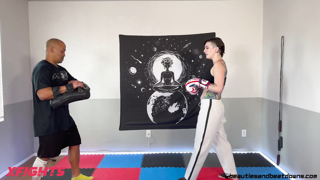 Beauties and Beatdowns - Irene Silver vs Kris - Karate vs Muay Thai