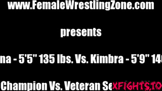 Female Wrestling Zone FWZ - Sheena vs Kimbra