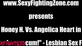 Sexy Fighting Zone SFZ - Honey H vs Angelica Heart