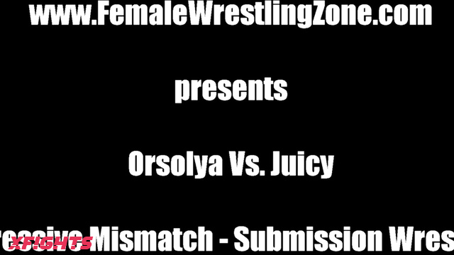 Female Wrestling Zone FWZ - Orsolya vs Juicy: Aggressive Mismatch - Submission Wrestling