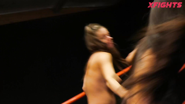 DT Wrestling - DT-1600HD Miranda vs Skylar Rene Topless Ring Wedgie Catfight Match (DTWrestling Wild Wedgie War)