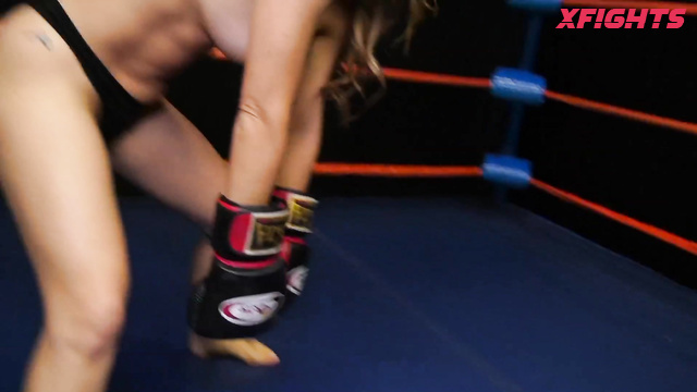 DT Wrestling - DT-1550HD Christina Carter vs Cherie DeVille Boxing Match (DTWrestling The Deville Wears Carter)