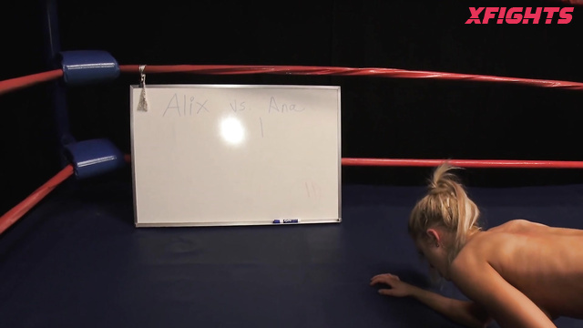 DT Wrestling - DT-1358-03HD Alix Lynx vs Anna Foxx Wedgie Catfight (DTWrestling Keeping Score)