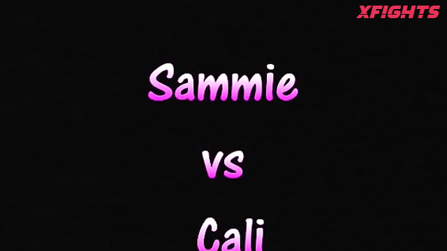 Freshfite Female Fighting - FFV122 Sammie vs Cali Hand Smother Catfight