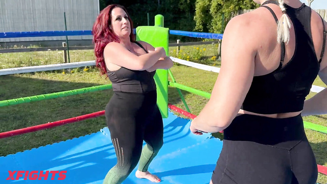 Mutiny Productions - MW-1733 - Mutiny & Viper - Strong milfs exercise outdoors