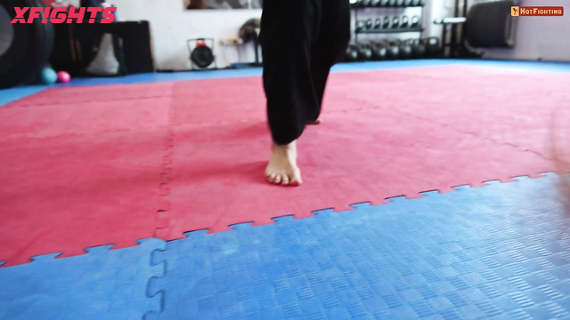 Mixfights - Helga - The girls had a tough karate sparring session